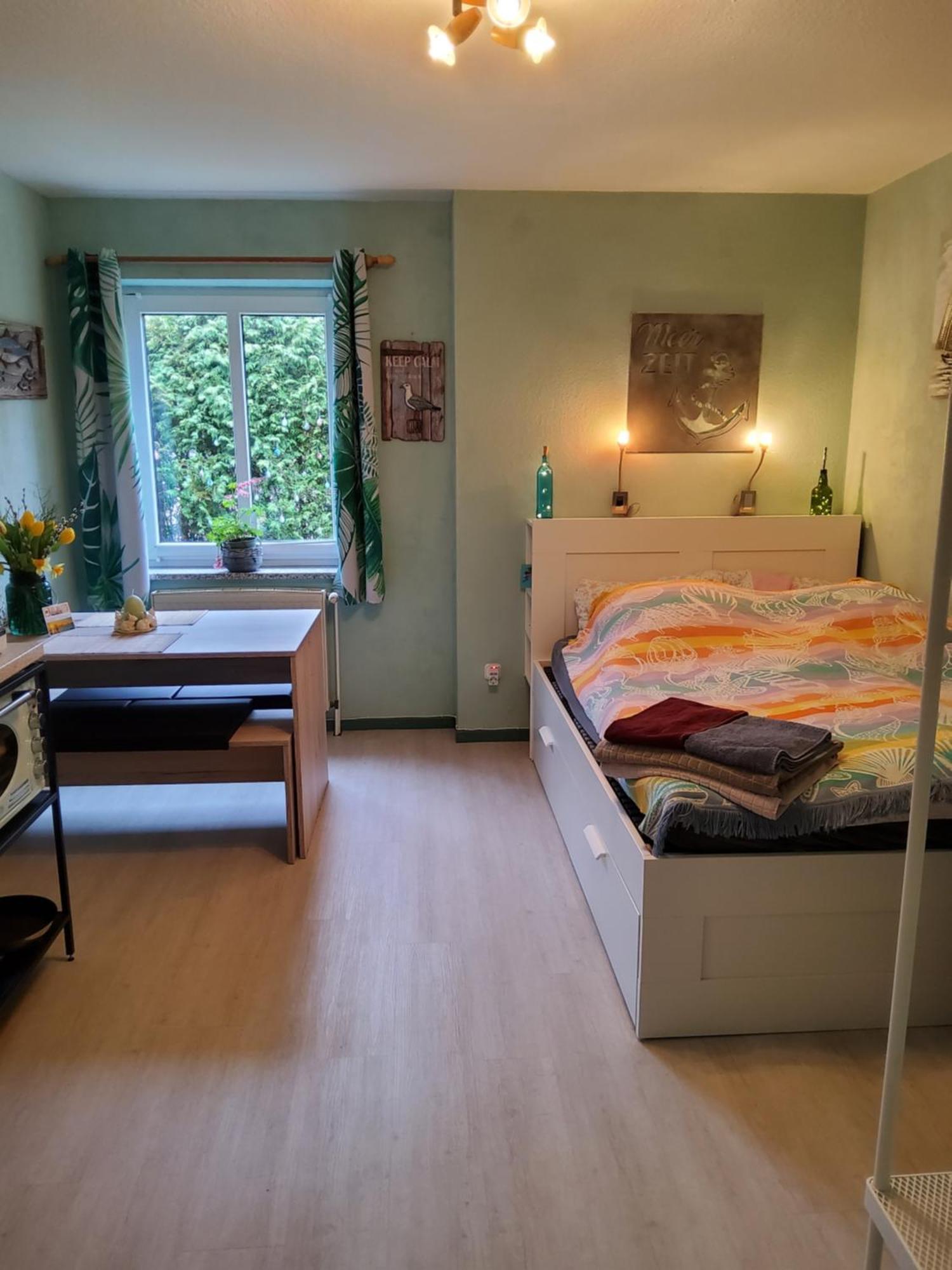 Studio-Apartment Mit Kleinem Gartenanteil Burg auf Fehmarn Esterno foto
