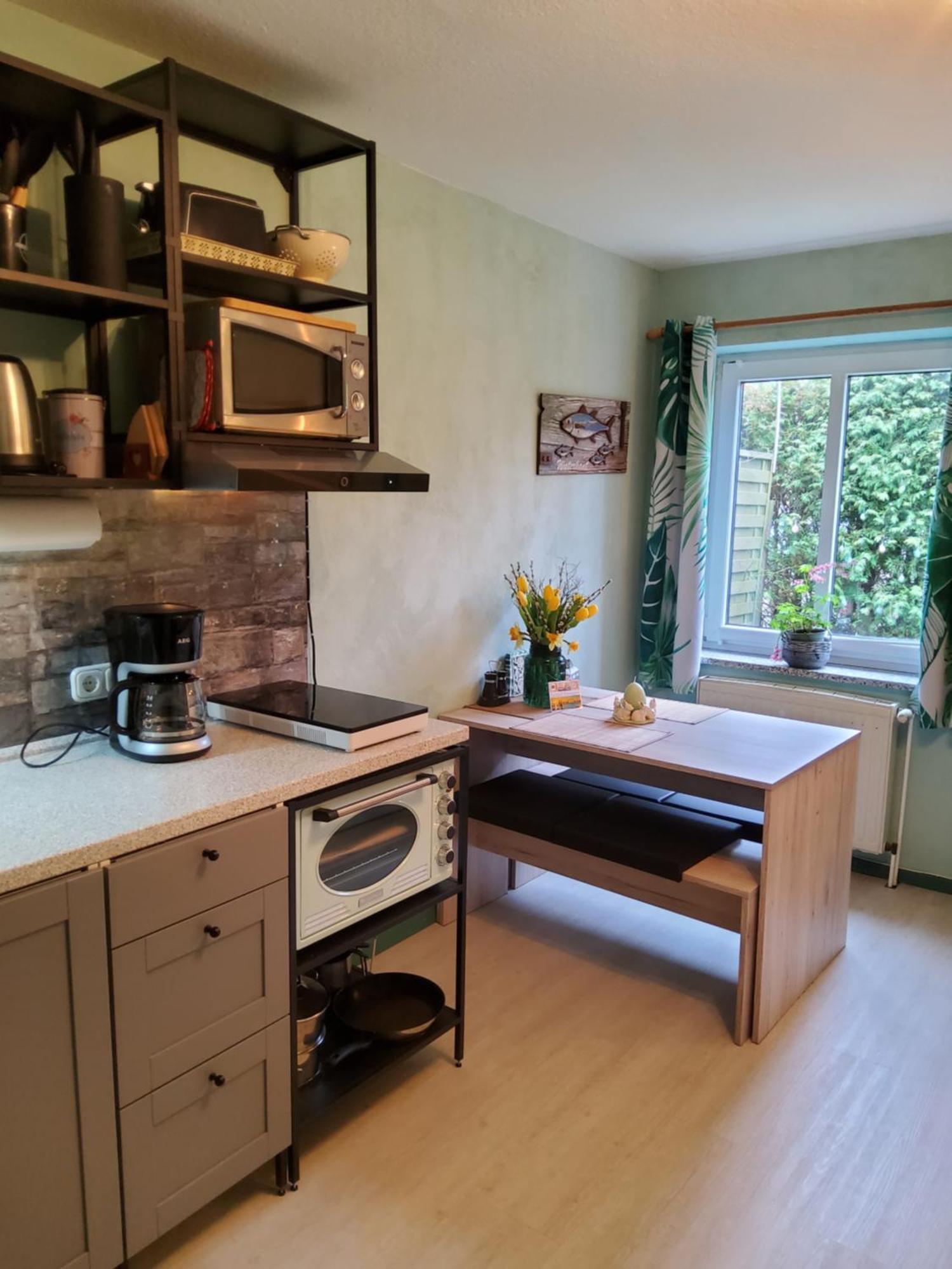 Studio-Apartment Mit Kleinem Gartenanteil Burg auf Fehmarn Esterno foto