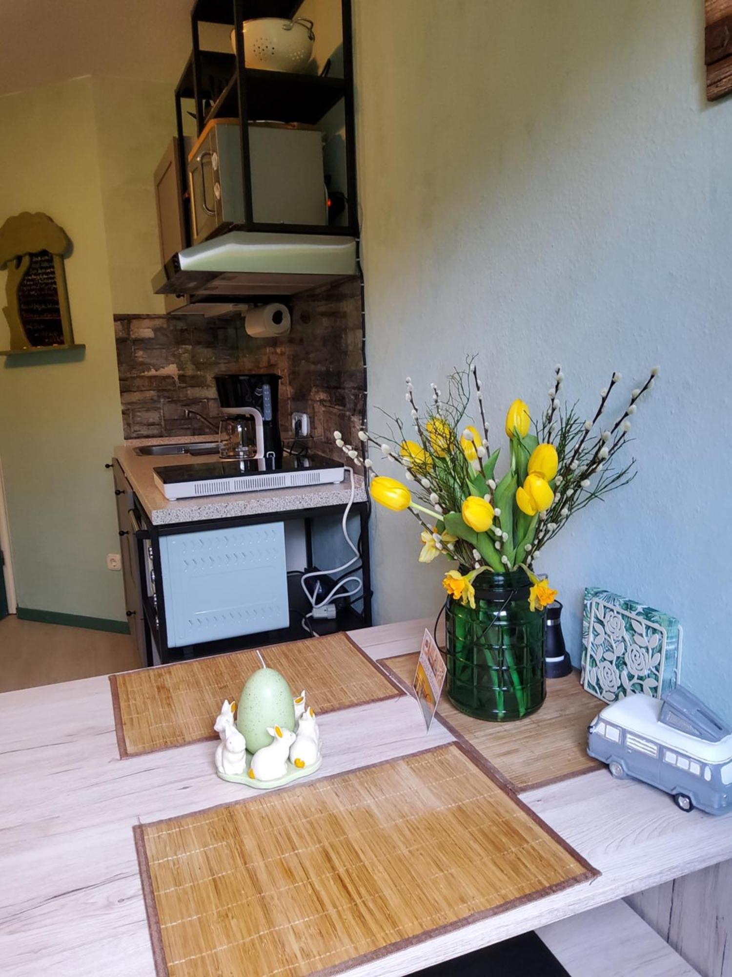 Studio-Apartment Mit Kleinem Gartenanteil Burg auf Fehmarn Esterno foto